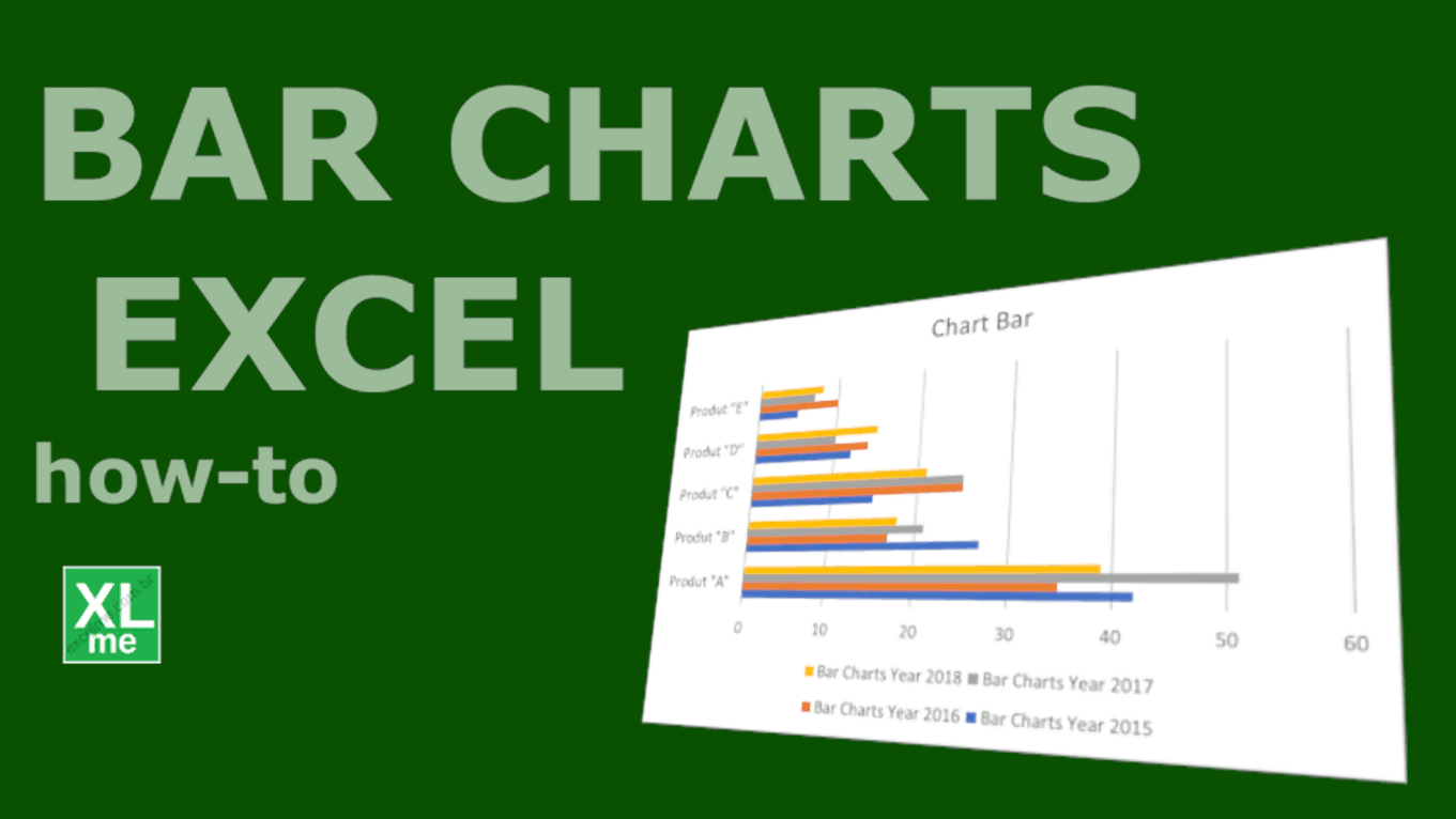 Bar Chart Excel Template image.